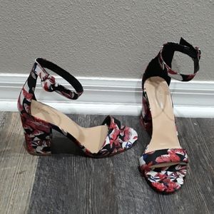 High Block Heel Pumps